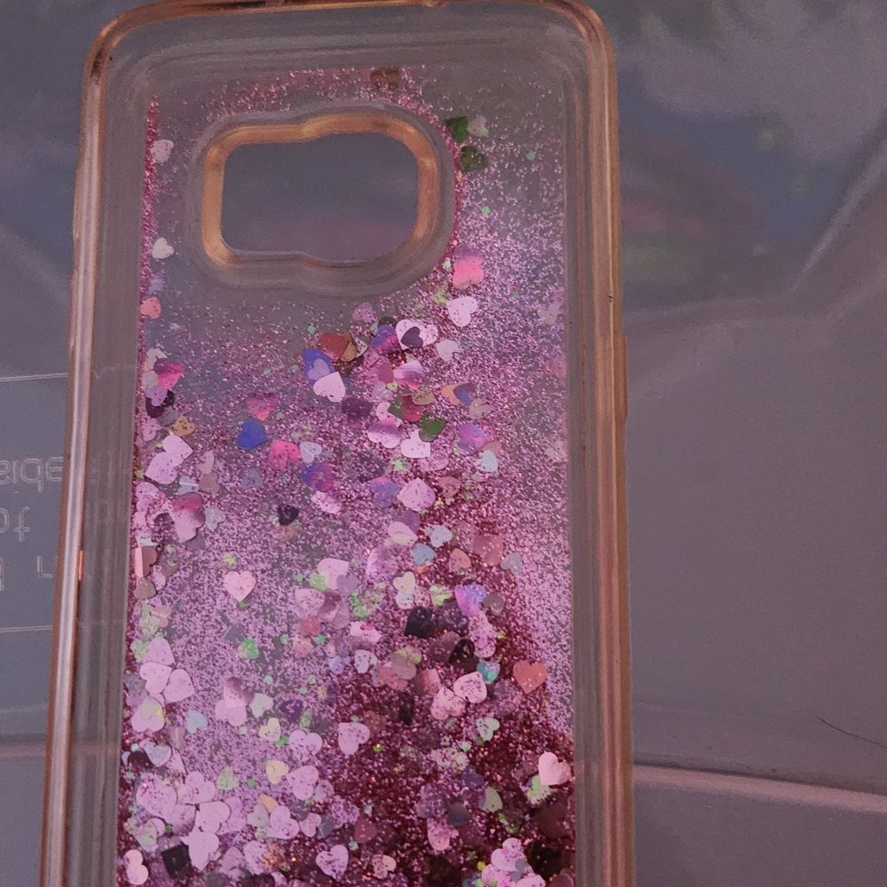Liquid glitter case galaxy s7